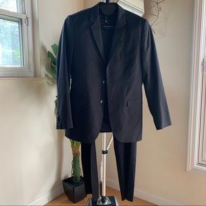 H&M Black Full Men’s Suit Regular Fit